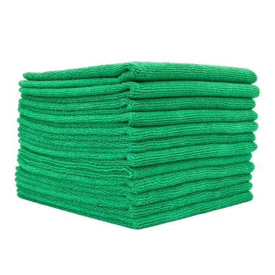 Microfiber Cloth Green Color 