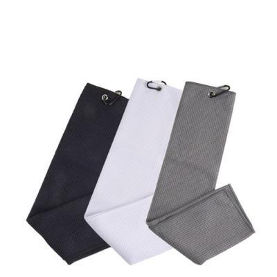Microfiber Golf Towel with Clip - Custom Sizes & Colors